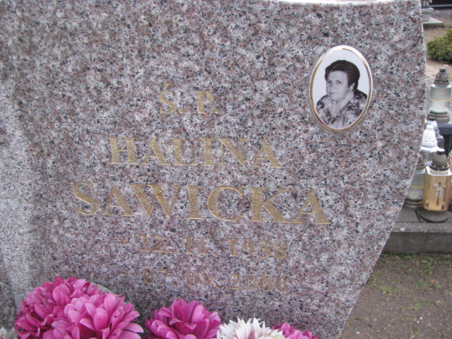 Halina Sawicka  1938 Węgój - Grobonet - Wyszukiwarka osób pochowanych